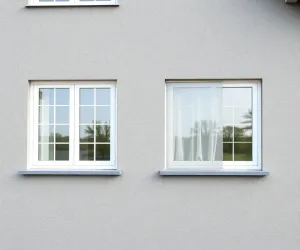 Białe okna jaka elewacja