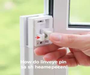 Jak zdjąć skrzydło okna VEKA